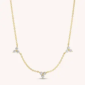 Triple Flower Choker