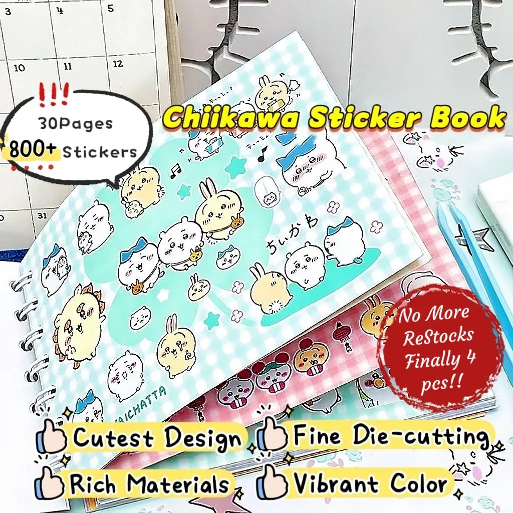 [Welcome, Chiikawa Fans!] Sticker Book, Photo Cards, Super Value Box, Mystery Gifts |  Cartoon Sticker Pack, Journal Supplies, Shiny Cards Collection, Anime and Manga, Otaku, Gift for Girls, Phonecase Sticker, Chiikawa Merchandise, Chiikawa Big Fans
