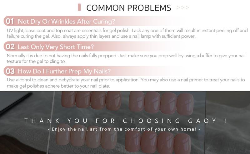 GAOY Vanilla Nude Macaron Nail Gel Polish Set Including Peach Pink Nude Shades, Sweet Minimalist Creamy Colors, Opaque Long Lasting Gel for Home & Salon Manicure