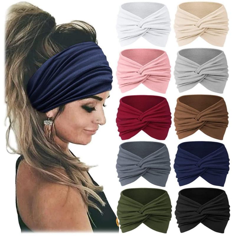 10 Pack Turban Headbands for Women Wide Vintage Head Wraps Knotted Cute Hair Band Accessories Sports & Outdoor 10 Pack Turban Headbands for Women Wide Vintage Head Wraps Knotted Cute Hair Band Accessories Sports & Outdoor