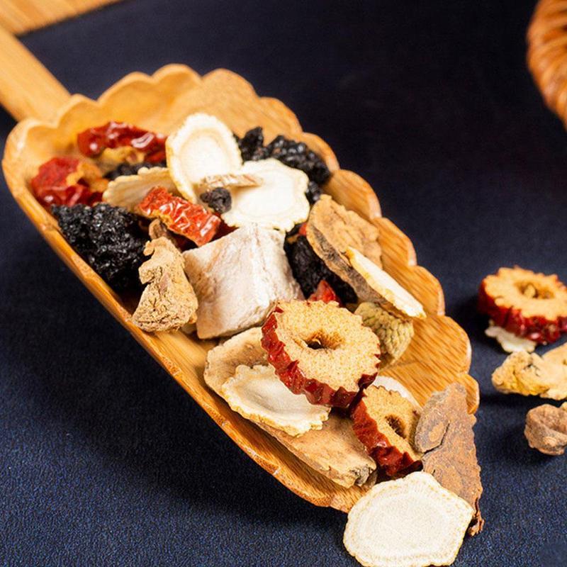 Ginseng Five Treasure Tea, Kidney Tea Formula Ginseng RedDate Natural Herbal Kidney Cleansing for Men Women, te de riñon Saludable Organica Health Beverage