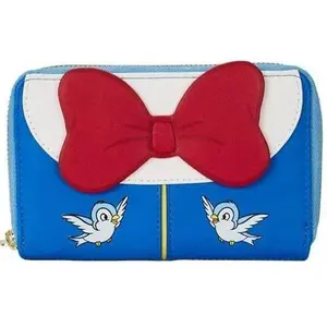 Loungefly Disney Snow White Cosplay Bow Zip-Around Wallet