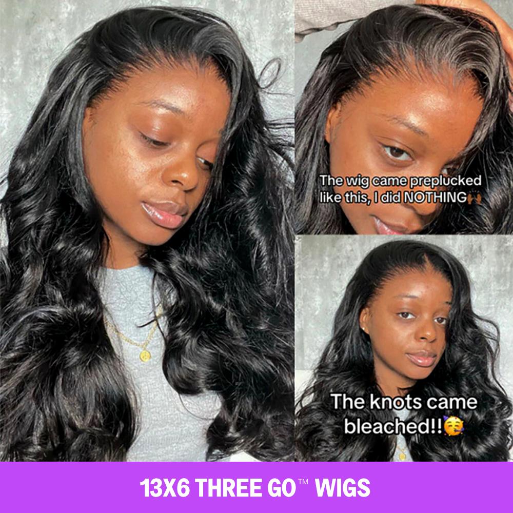 [NEW IN] Megalook 13x6 Pre-everything Glueless Lace Frontal Wigs Unprocessed Easy Put on Go Body Wave Wigs with Baby Hair 180% Density Beginner Friendly