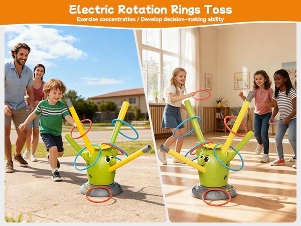 Borledor 4-in-1 Remote Control Cactus Toy Set - Musical Bouncing Game with Ring Toss, Baseball, and Rocket Launcher, Perfect for Thanksgiving Family Fun, Active Play Indoors and Outdoors for Ages 3 and Up Borledor 4-in-1 Remote Control Cactus Toy Set - Musical Bouncing Game with Ring Toss, Baseball, and Rocket Launcher, Perfect for Thanksgiving Family Fun, Active Play Indoors and Outdoors for Ages 3 and Up