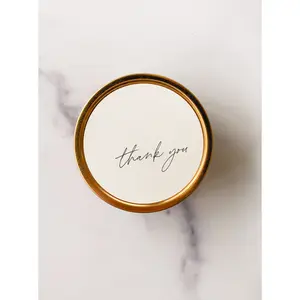 "Thank You" - Travel Candle