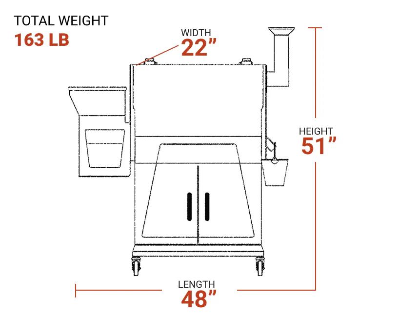 Z Grills 700D4E WIFI Pellet Grill & Smoker 697 sq in Cooking Area · PID 3.0 Temperature Controller Dual-Wall Insulated Firebox · Stainless Steel Construction 2 Meat Probes · 28-Hour Hopper · Ash Cleanout System Z Grills 700D4E WIFI Pellet Grill & Smoker 697 sq in Cooking Area · PID 3.0 Temperature Controller Dual-Wall Insulated Firebox · Stainless Steel Construction 2 Meat Probes · 28-Hour Hopper · Ash Cleanout System