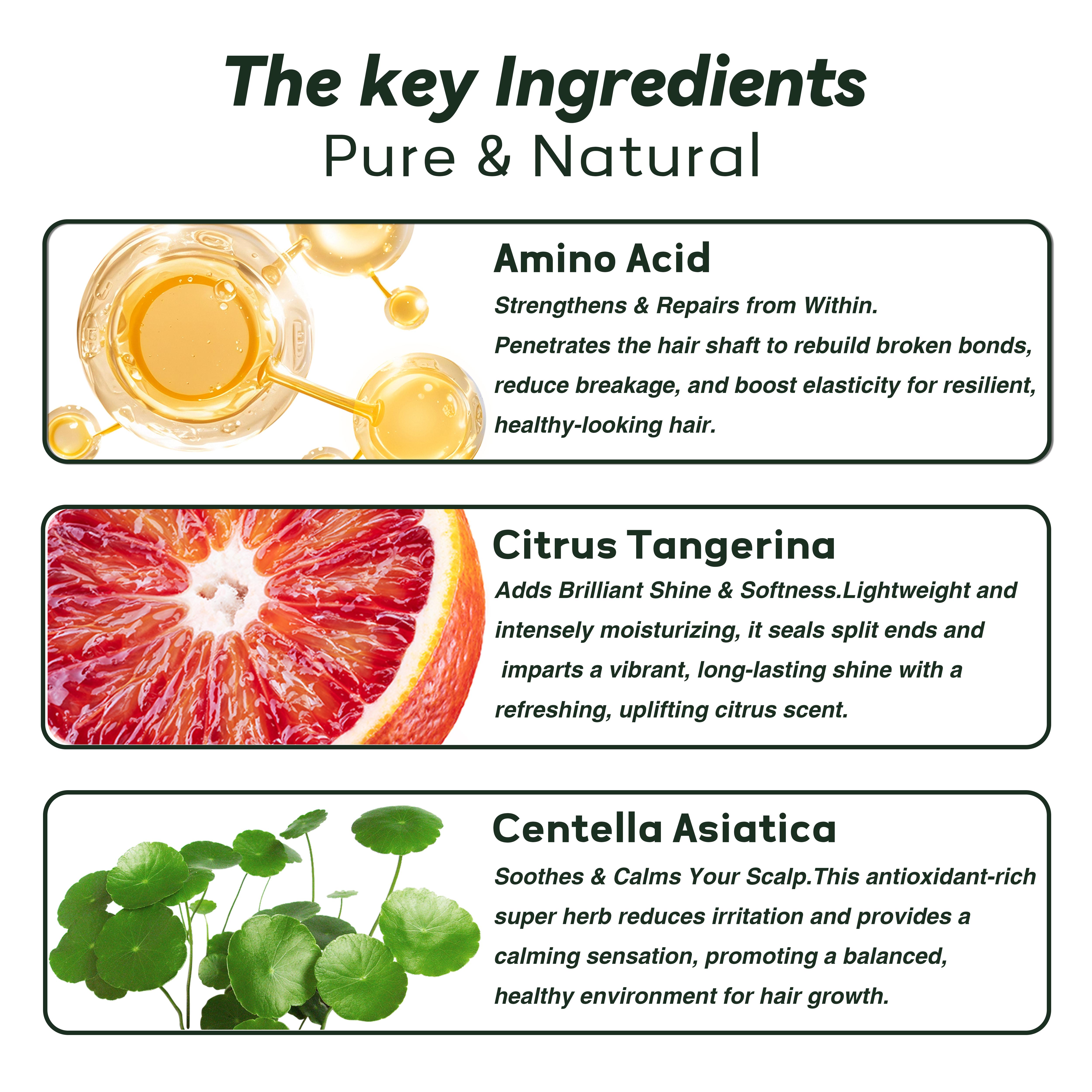 Cleanfull Amino Bond Intense Hair Treatment Keratin premium Protein seconds detangler non-toxic Smoothing frizz care hairs keen Moisture & wash day Frizz Control Deep repair Conditioner Haircare Hydrating Restore SpringStatements