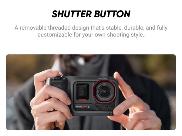 Insta360 Ace Pro 2 Flash Print Bundle - 8K Waterproof Action Camera Co-Engineered with Leica, 1/1.3" Sensor, Dual AI Chip, Leading Low Light, Xplorer Grip Pro Kit for Street Photography