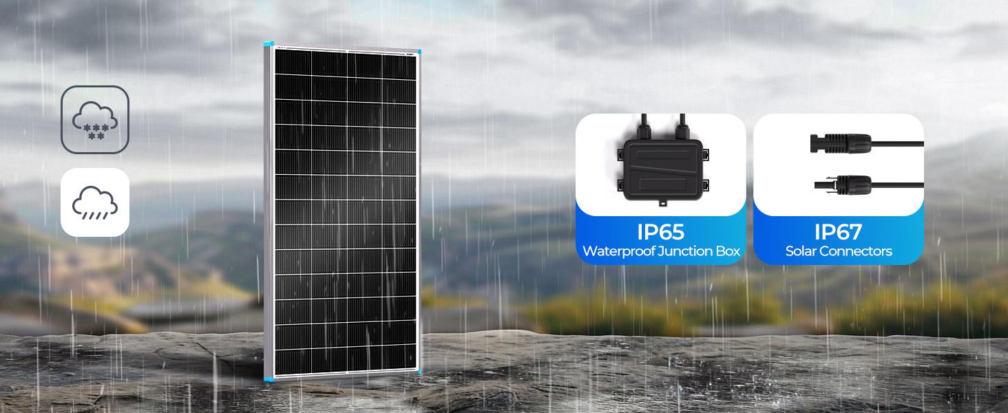 Renogy 200W Solar Panel 24V | 25% High-Efficiency N-Type, 16BB Solar Panel for RV, Marine, Rooftop, Farm & Off-Grid Applications