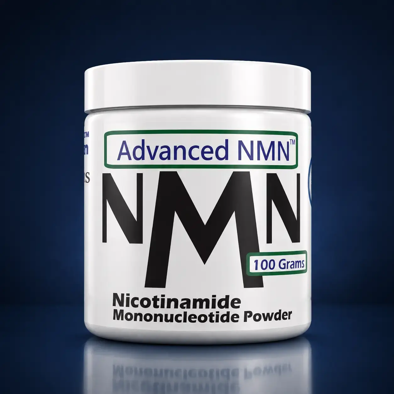 Advanced NMN Supplement Powder- 100 Gram Jar NAD+ Precursor for Cellular Energy & Longevity Support -  Made in USA GMP-Certified lab  By RevGenetics - Ships Mid August