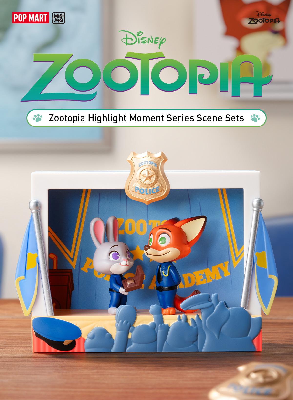 [Spanish]-Zootopia Highlight Moment Series – Escenas en Miniatura / Sets de Escena