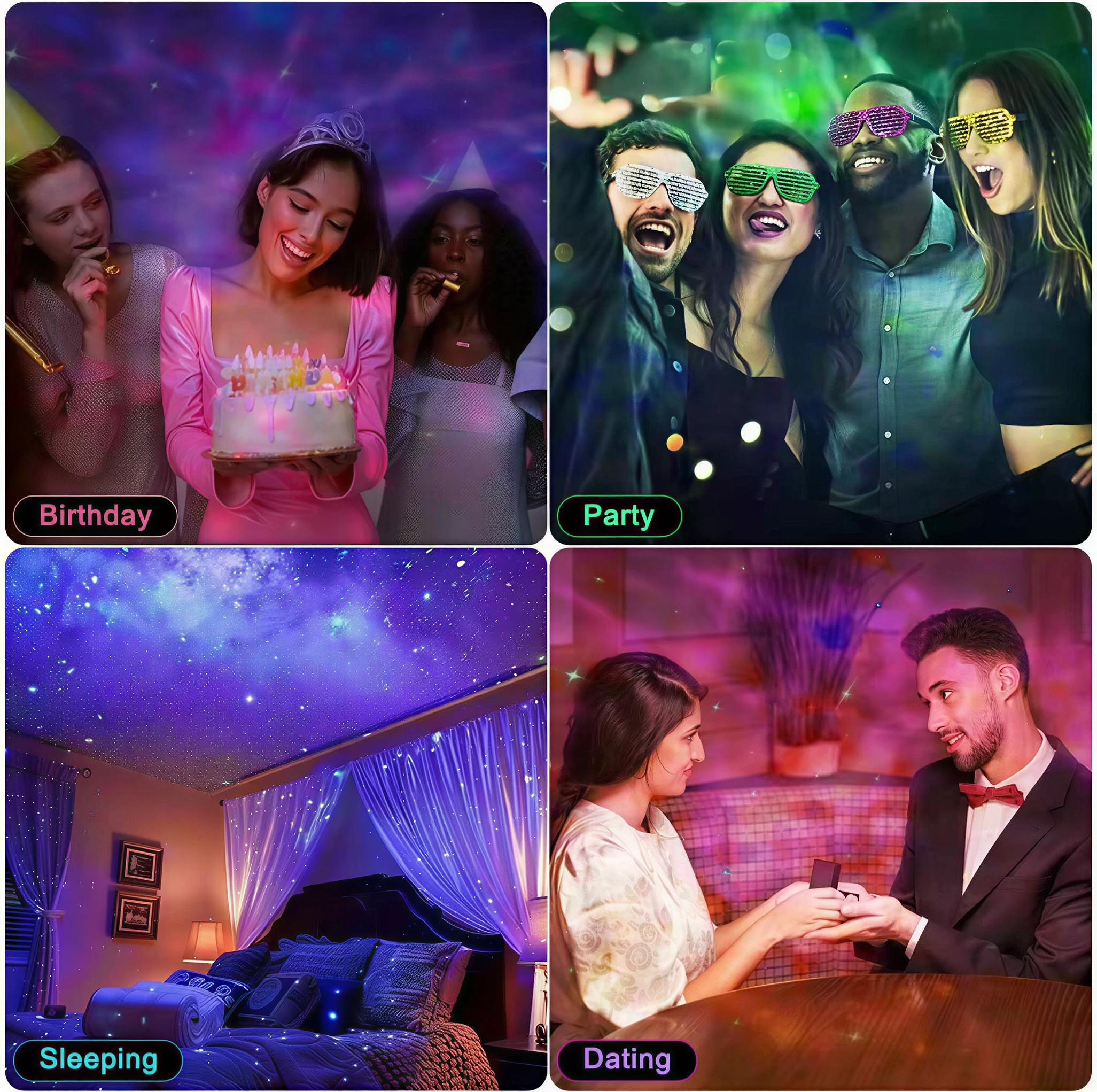 Star Projector Galaxy Night Light Dynamic With Timer & Remote Control Color for Bedroom Home Theater Ceiling Kids Room – Great Gift for Space Lovers Star Projector Galaxy Night Light Dynamic With Timer & Remote Control Color for Bedroom Home Theater Ceiling Kids Room – Great Gift for Space Lovers