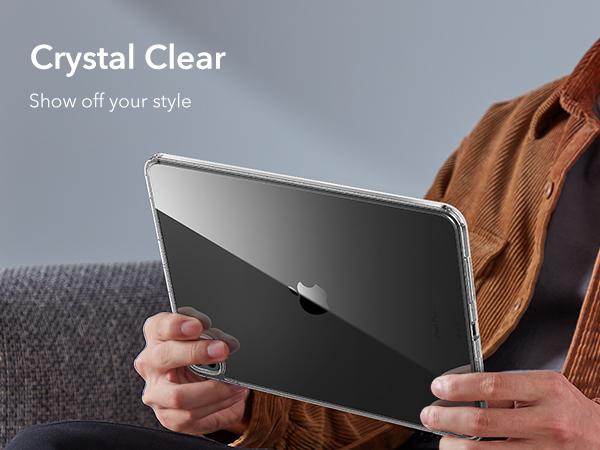 ESR Classic Series Case for iPad mini 6/7, Yellowing Resistant, Hard Back, Thin and Lightweight, Shock and Drop Protection, Supports Pencil Pro and Pencil(USB-C)