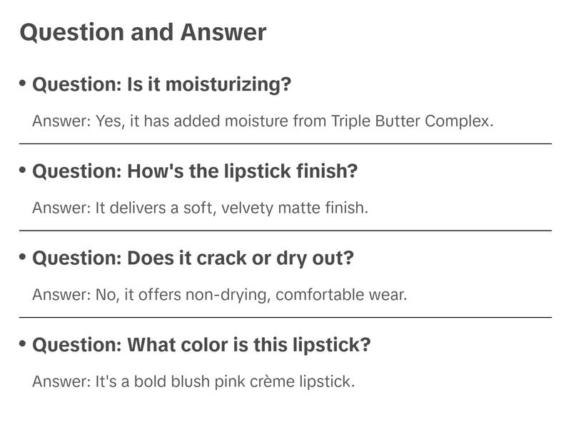 butter LONDON Primrose Hill Picnic Moisture Matte Lipstick butter LONDON Primrose Hill Picnic Moisture Matte Lipstick