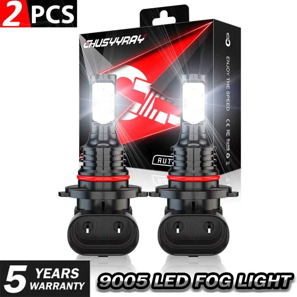 Compatible for Ford Escape Fog Light Bulbs 2013 2014 2015 2016, 9005 9006 H10 9145 9140 Fog Lights for Off Road, Easy to Install, Pack of 2 Vehicle Truck Led Brake Led Backlights