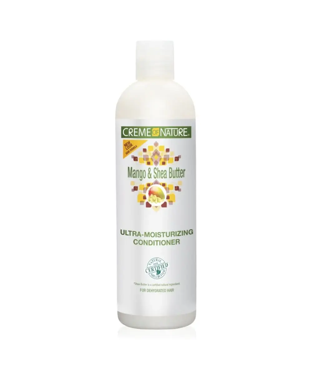Ultra-Moisturizing Hair Conditioner with Mango & Shea Butter, Hydrating Liquid Moisturizer that Conditions and Softens Dehydrated Hair, 12 oz, Haircare