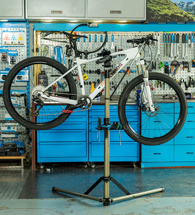 ROCKBROS Bike Repair Stand Max 65 lbs Home Bike Bicycle Stand for Mechanic Maintenance Rack Road Mountain Bikes Repair Stand