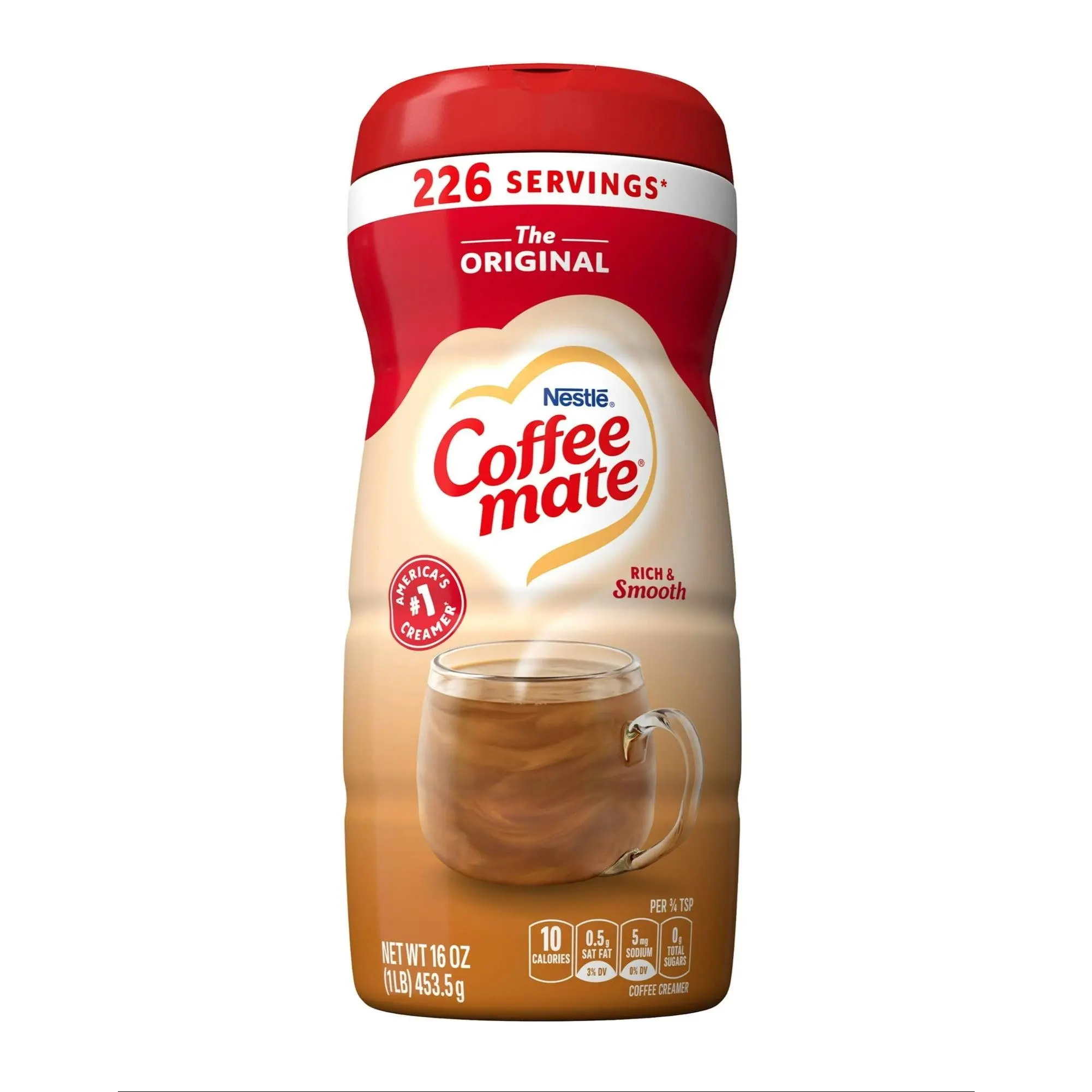 Nestle Coffee Mate Original Gluten-Free Ambient Powder Coffee Creamer, 16oz