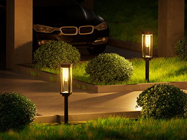 Elegant Solar Pathway Lights Modern Luxury | Auto On/Off & Waterproof | For Garden, Yard & Driveway,solar outdoor lights,Solar Floor Lamps Outdoor Lights,Decorative,Rechargeable,solar lights,solar lights outdoor,solar street light