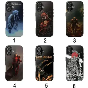 Red Rising Characters Bookish Phone Case for iPhone For Samsung, Phone Accessories, Cute Phone Case, Fashion Case, Perfect Gift for Her Him, Phone Case for iPhone, Creative Dual Layer Case
