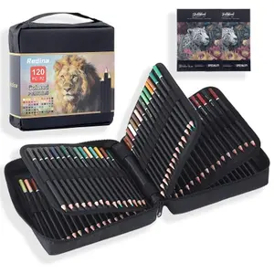 Master-Grade Oil Pastels, 120 Colors — Highly Saturated, Vibrant Hues; Versatile for Hand-Drawn Illustration, Coloring, and Full-Color Painting