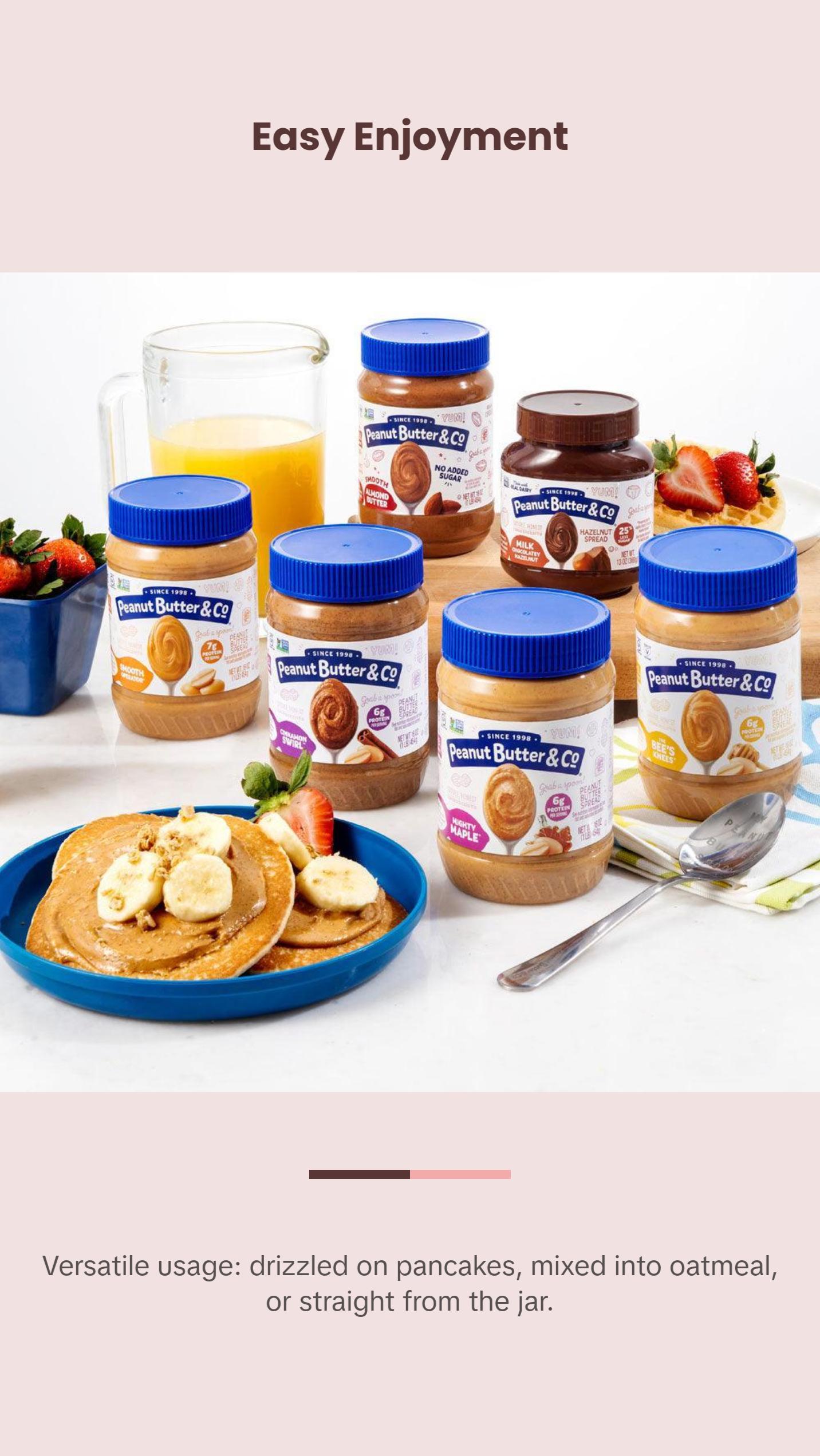 Yummy Breakfast Box Peanut Butter & Co Spread Flavor Sweet