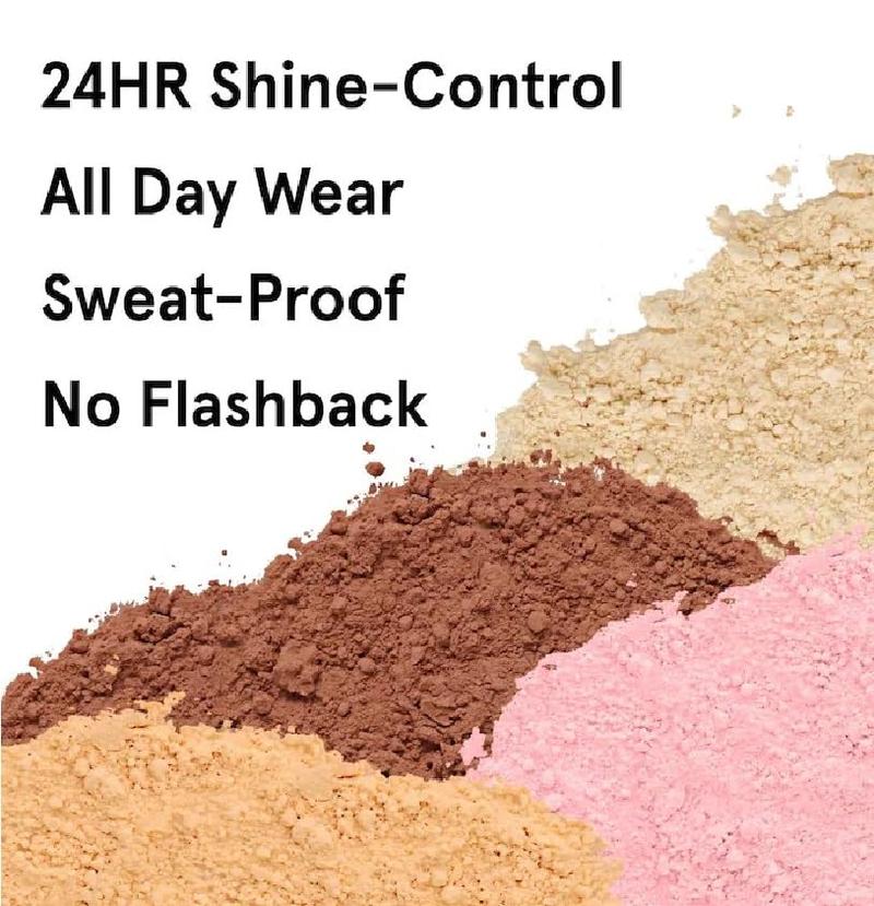 ONE/SIZE Mini Travel Size Ultimate Blurring Setting Powder, 0.23 oz / 6.5 g, Ultra Pink