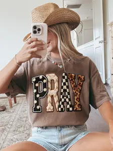 Pray ~ Unisex Short Sleeve CC Garment Dyed T-Shirt Printed in the USA