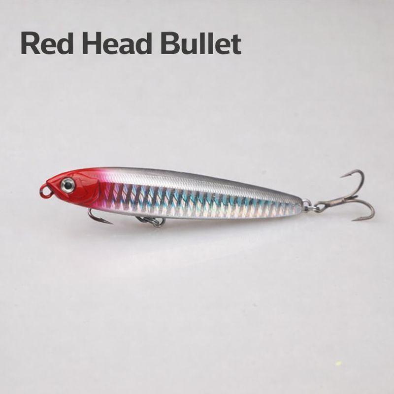 5 Color Assorted Set 0.63 oz / 3.35 inches Sinking Pencil Bait