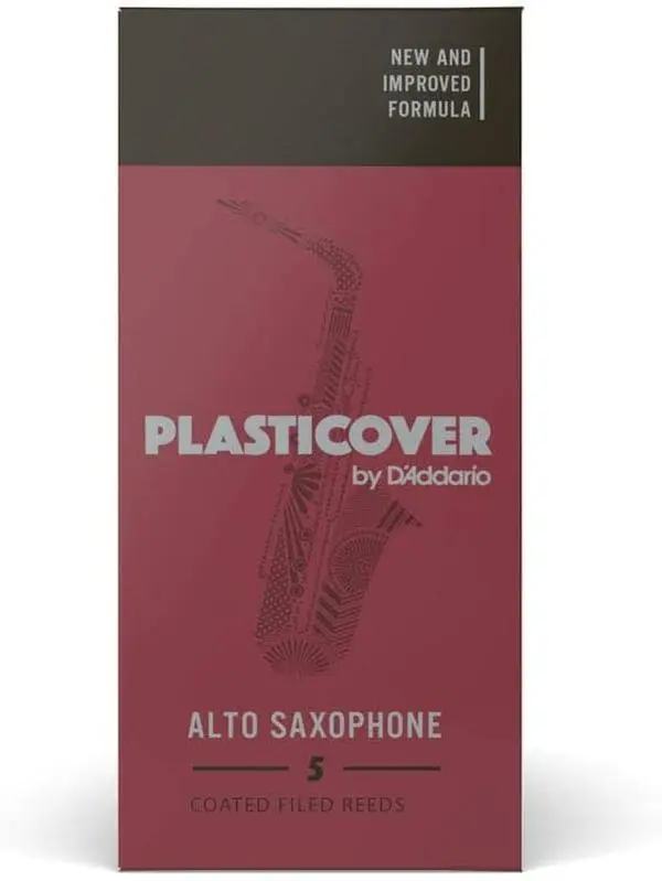 Rico Plasticover Alto Saxophone Reeds, Strength 2.5, 5-pack Rico Plasticover Alto Saxophone Reeds, Strength 2.5, 5-pack