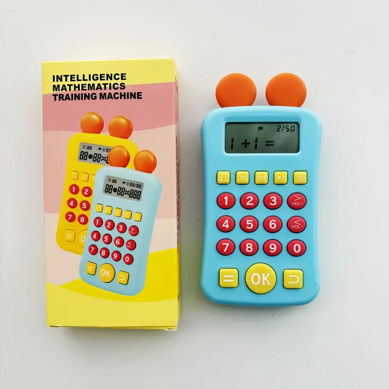 Math Learning Toy for Kids 3–8, Practice + − × ÷, Screen-Free Educational Set with Talking Book, Early Math Skills