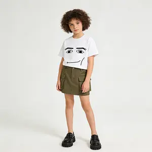 Boys Girls Kids Man Face Meme T-Shirt, Ultra Soft Comfortable Casual Tee, Trendy Vintage Style, Great Gift for Young Gamers