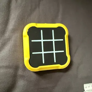 Portable Electronic Tic Tac Toe Game Console, BatteryPowered Handheld Game Console, Educational Toy for HomeEntertainment & Party, Protection