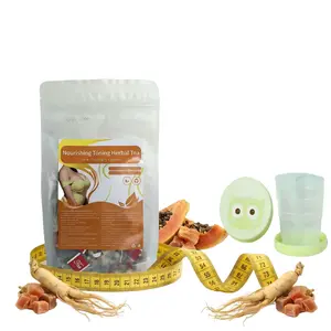 100% Handmade Ginseng Papaya Longan Herbal Chinese Tea 30 Bags No Sugar No Caffeine No Gluten