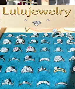 【#9999 Custom Jewelry LULU Jewelry】Synthetic Moissanite Jewelry