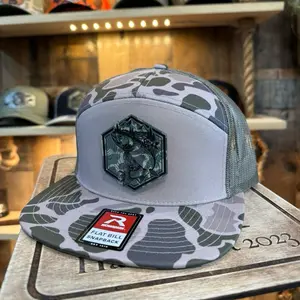 Trout Topographical - Logan camo flat bill