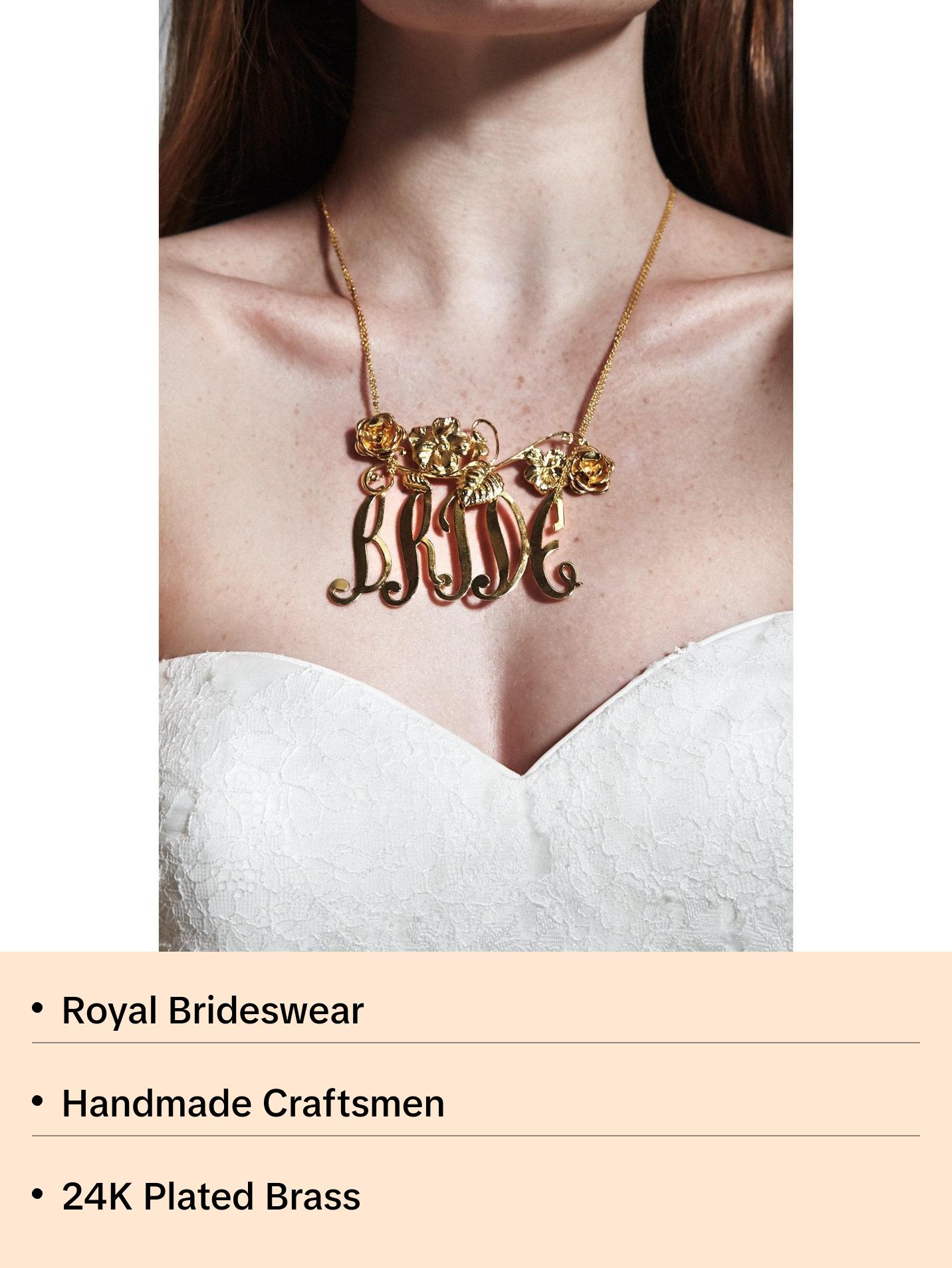 BRIDE BAROQUE NECKLACE