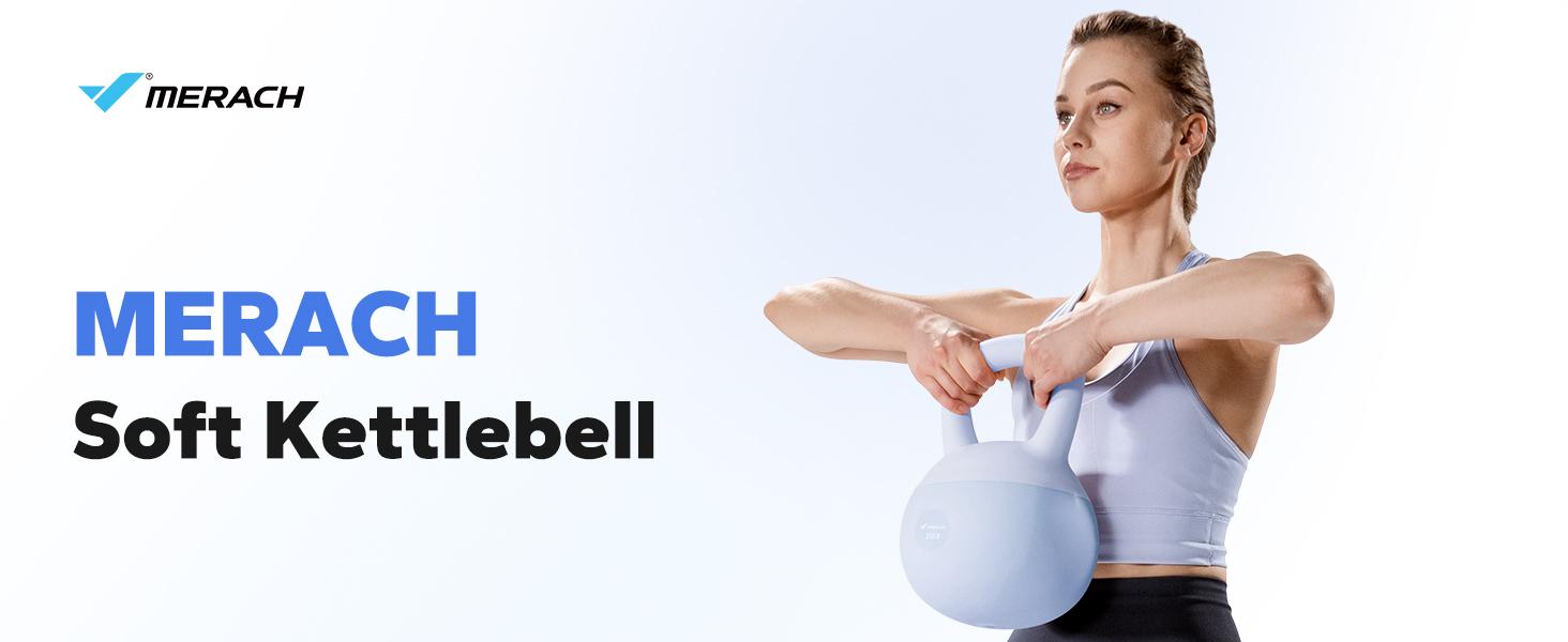 Merach Soft Kettlebell with Handle for Weightlifting Conditioning Strength and Core Training, Weightlifting Kettlebell for Home Gym, Fitness Equipment, TikTokShopBlackFriday SpringStatements