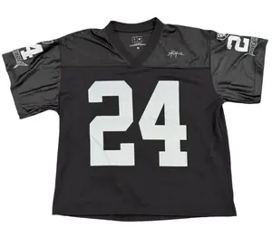 Travis Scott Cactus Jack x Las Vegas Raiders Football Jersey Black