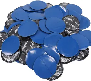 Tire Repair Patch, 36 Pcs 80mm Round Universal Tire and Tube Patch Repair Kits Cold Patch Tubeless Patches Car Round Natural Rubber Tire Tyre Puncture Repair Patch Fast Repair