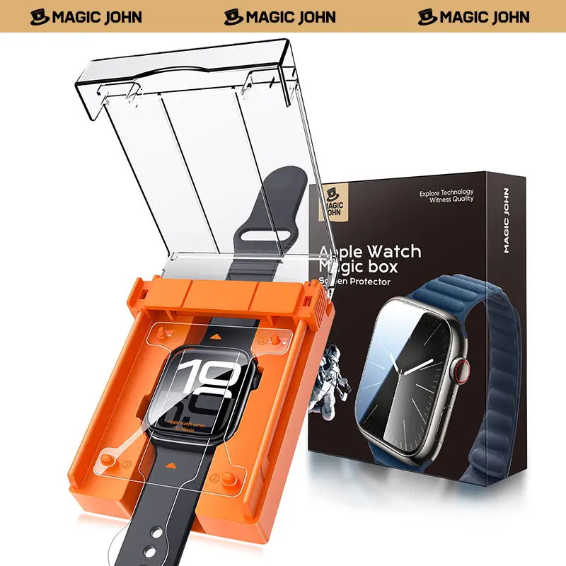 MAGIC JOHN Apple Watch Ceramic Screen Protector 2 Pack Easy Install Smooth Touch Anti Shock HD Clear Full Coverage,back to school,back to school haul