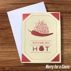 You’re So Hot Valentine’s Handmade Cards