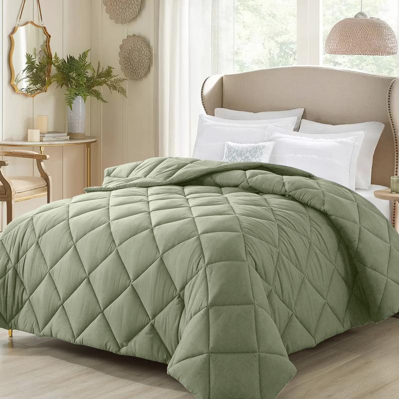 WeCharmer Comforter  - Down Alternative Bed Comforters Bedding Sets for All Season - Lightweight - Machine Washable Duvet Puffed Quilt