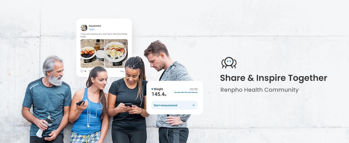 [Livestream Exclusive] RENPHO Smart Fitness Bundle, Bluetooth Scale and Smart Tape Spring Glow Up