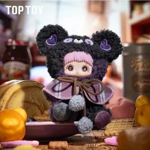 【TOPTOY】MayMei Bear Cookie Series Plush Blind Box features healing bear figures that serve as collectible desktop ornaments – a perfect birthday and holiday gift idea.
