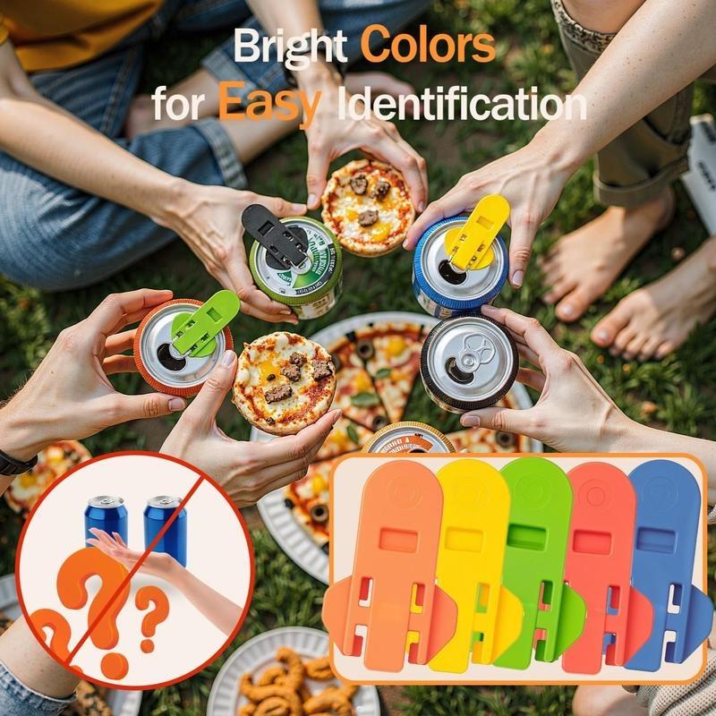 10-Piece Set Cans Openers, Cola & Beverage Can Openers, Easy-Use Portable Bottle Opener, Multi-Function Kitchen Gadgets, Soda Can Opener