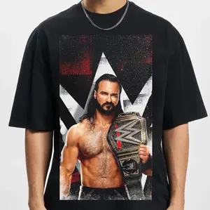 WWE Graphic T-Shirt – Pro Wrestling Fanwear Casual Street Tee