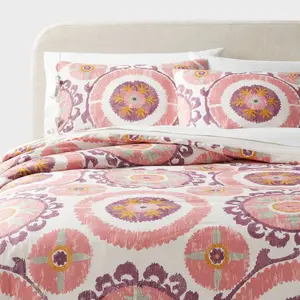 Boho Suzani Print Duvet Cover and Sham Set - Threshold