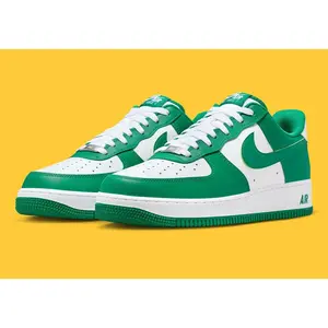 Men's Nike Air Force 1 Low "Malachite" Green FJ4146-122 Fashion Athletic Sneaker St Patrick Day Shoes Spring