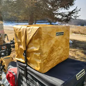 Recycled Tyvek Roll-top Milk Crate Cover